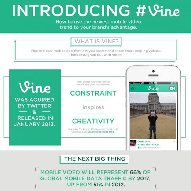 Vine online and offline marketing