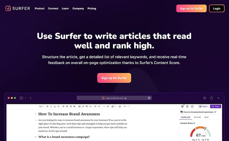 Surfer SEO Review 2023: Features, Pros And Cons, Pricing and Alternatives
